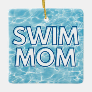 Swim Mum Christmas Ornament