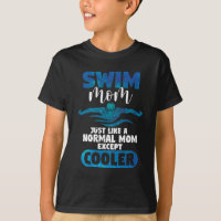 Swim Mum Funny Swimming Mum Swimmer Mother's Day