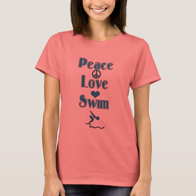 Swim Mum Personalised T-Shirt (Front)