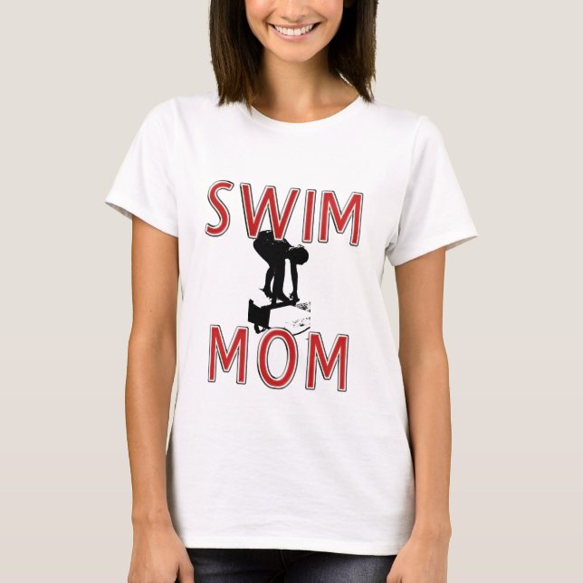 Swim Mum  T-Shirt (Front)