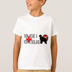 Swim near a Newfoundland T-Shirt