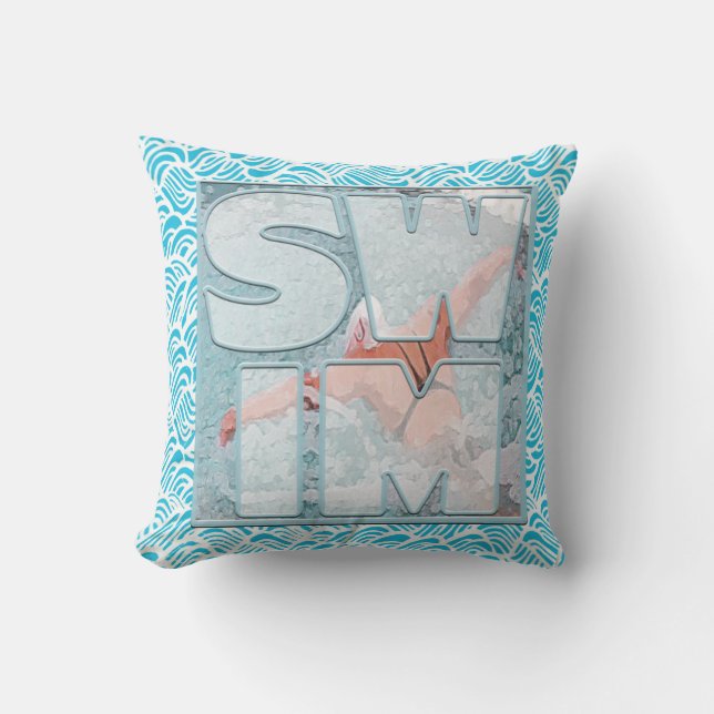 Swim Outdoor Cushion (Front)