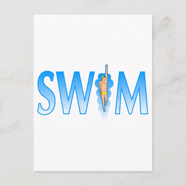 Swim Postcard (Front)
