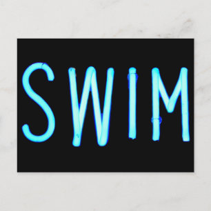 Swim Postcard