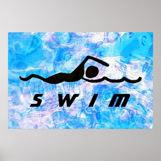 SWIM Poster Zazzle Co Uk   Swim Poster R6879c1cd5c224163b0c8bdce50406039 Ww8 8byvr 540 