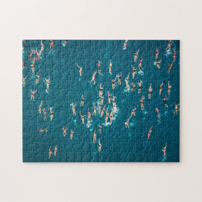 swim sport sea jigsaw puzzle (Horizontal)