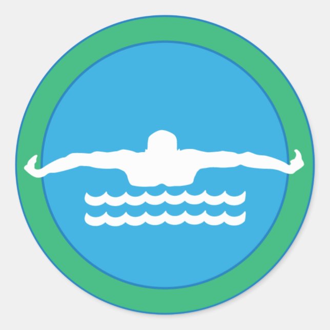 Swim Sticker (Front)