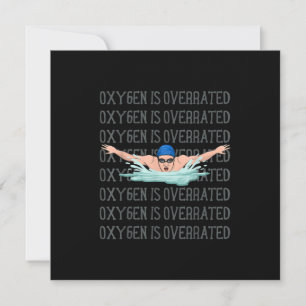 Swim Swimmer Love Funny Swimming Boy Sport Invitation