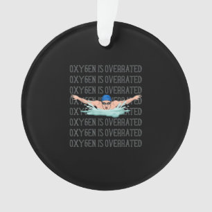 Swim Swimmer Love Funny Swimming Boy Sport Ornament