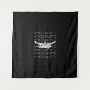Swim Swimmer Love Funny Swimming Boy Sport Tapestry