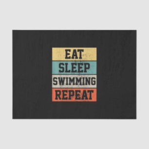 Swim Swimmer Swimming Gift Tissue Paper