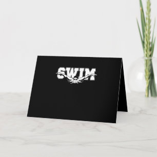 Swim  Swimmers Competitive Swimming Athletic Gift Card