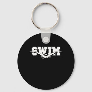 Swim  Swimmers Competitive Swimming Athletic Gift Key Ring