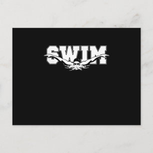 Swim Swimmers Competitive Swimming Athletic Gift Postcard