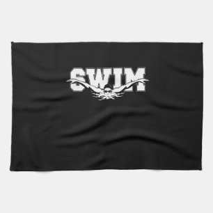 Swim  Swimmers Competitive Swimming Athletic Gift Tea Towel
