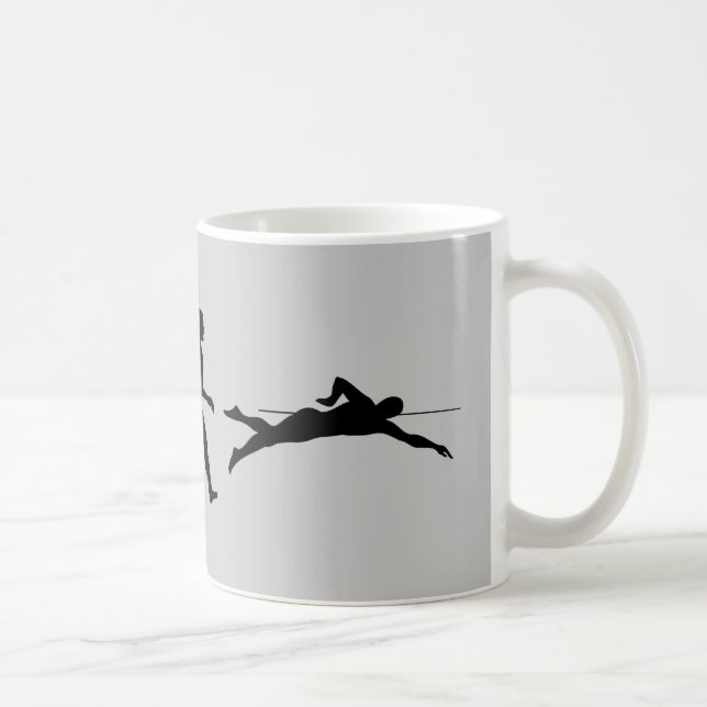 Swim Swimming Sport Evolution Coffee Mug (Right)