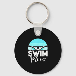 Swim Team  Mum Mor School Swimming Meet Swimmer Key Ring