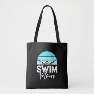 Swim Team Mum Mor School Swimming Meet Swimmer Tote Bag