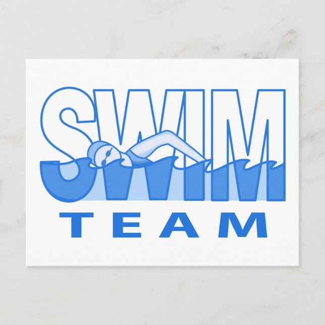 Swim Team Postcard (Front)