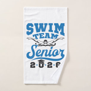 Swim Team Senior 2026 Hand Towel