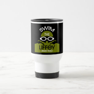 Swim The Liffey River Dublin Ireland Travel Mug