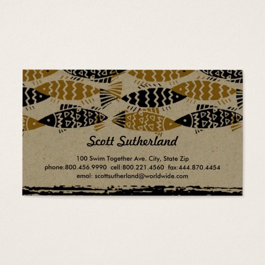 Swim Together Business Card