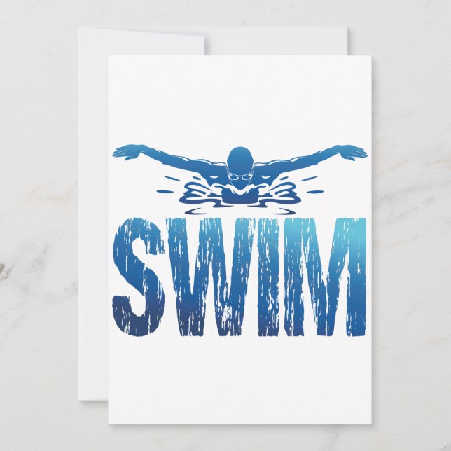 Swim - Vintage Swimmer (Front)