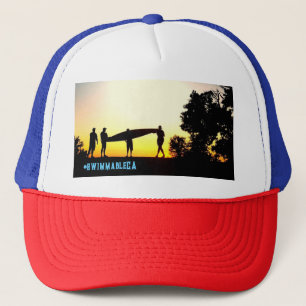 #swimmableCA classic trucker hat