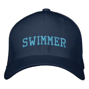 Swimmer Embroidered Hat