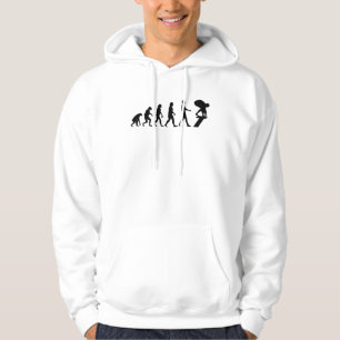 Swimmer Evolution Swimming Gift Hoodie