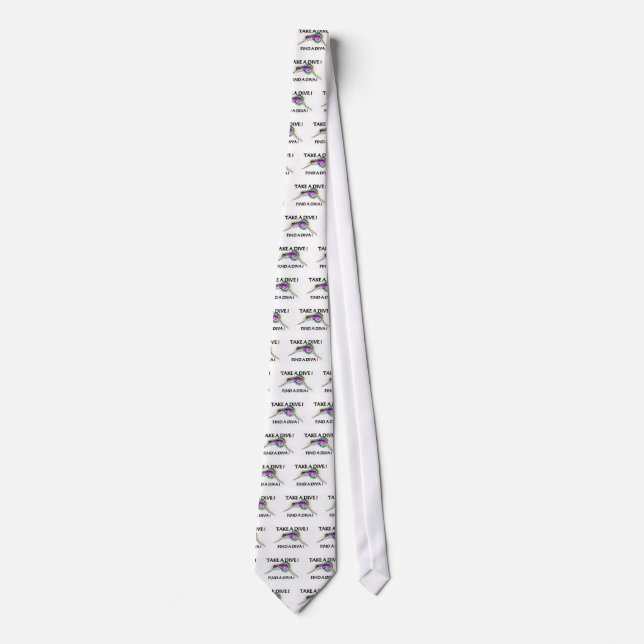SWIMMER JOKES TIE (Front)