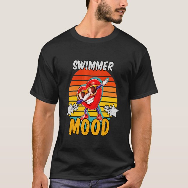 Swimmer Mood T-Shirt (Front)