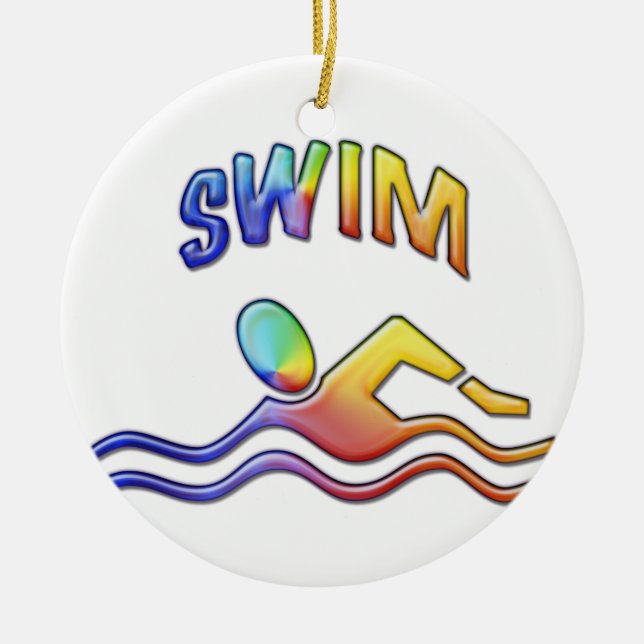 Swimmer ornament (Front)