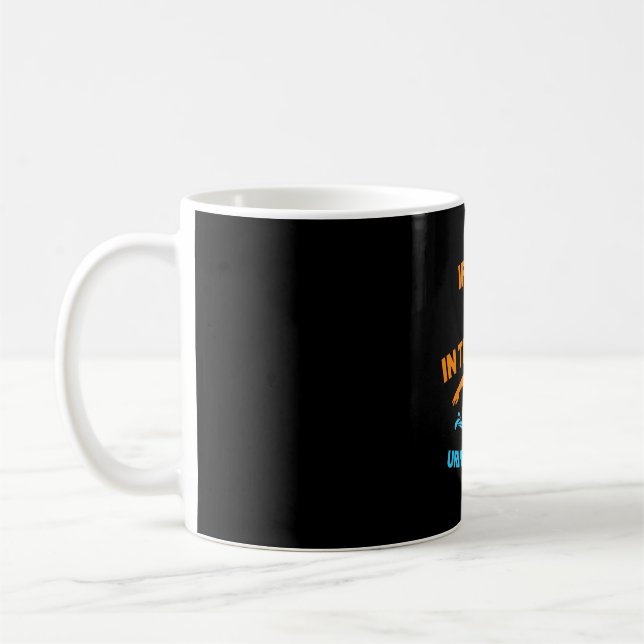 Swimmer Pee In The Pool Coffee Mug (Left)