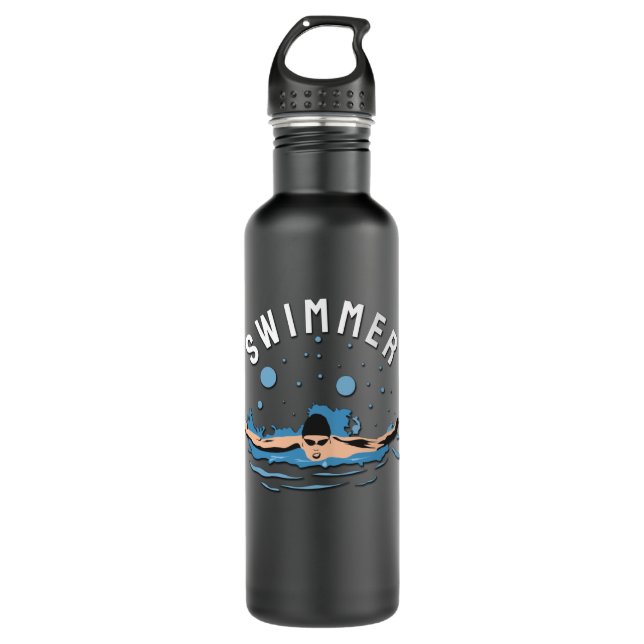 Swimmer - Perfect design for Swimmers 710 Ml Water Bottle (Front)