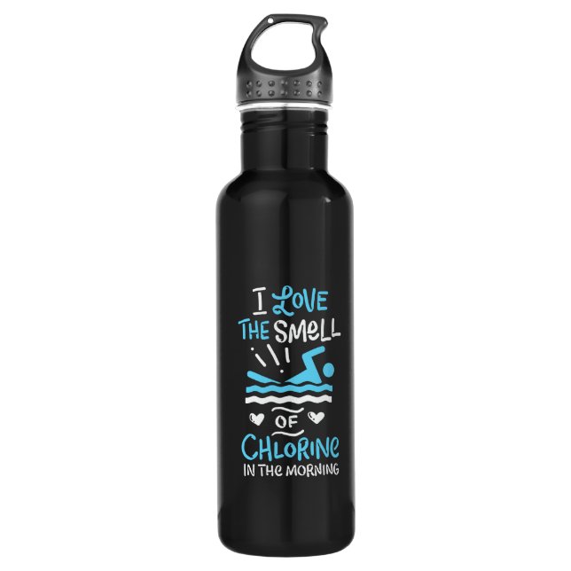 Swimmer Swimming Swim Sport Gift 710 Ml Water Bottle (Front)