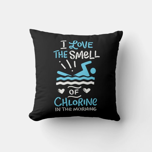 Swimmer Swimming Swim Sport Gift Cushion (Front)