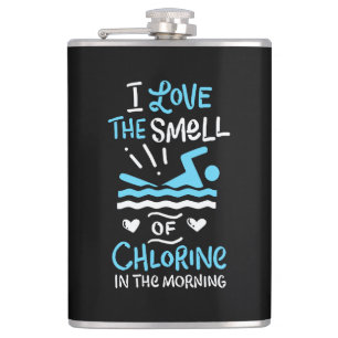 Swimmer Swimming Swim Sport Gift Hip Flask