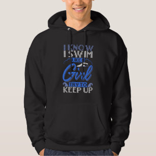Swimmer Swimming Swim Sport Gift  Hoodie