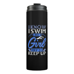 Swimmer Swimming Swim Sport Gift  Thermal Tumbler