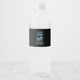 Swimmer Swimming Swim Sport Gift Water Bottle Label