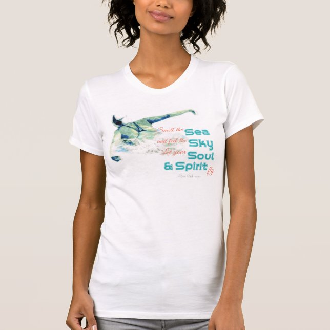 Swimmers Butterfly Stroke T-Shirt (Front)