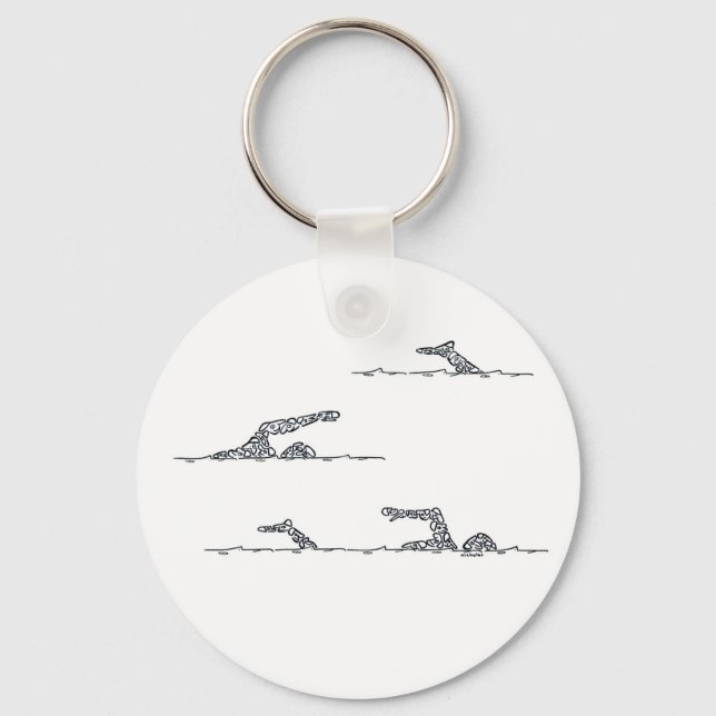 SWIMMERS KEY RING (Front)