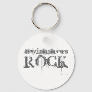 Swimmers Rock Key Ring