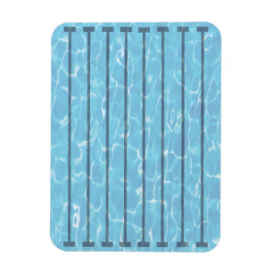 Swimmers Swim Team Swimming Pool Magnet