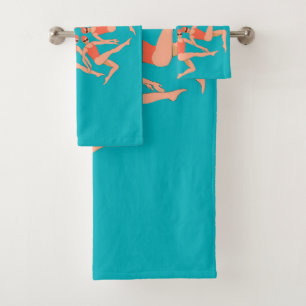 Swimmers - Synchronised Swimming Choreography   Bath Towel Set