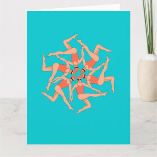 Swimmers - Synchronised Swimming Choreography   Card