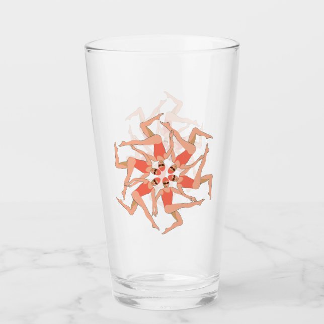 Swimmers - Synchronised Swimming Choreography  Glass (Front)