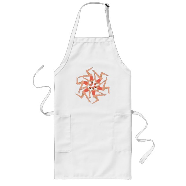 Swimmers - Synchronised Swimming Choreography  Long Apron (Front)