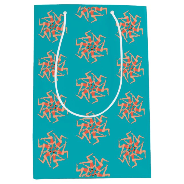 Swimmers - Synchronised Swimming Choreography   Medium Gift Bag (Front)